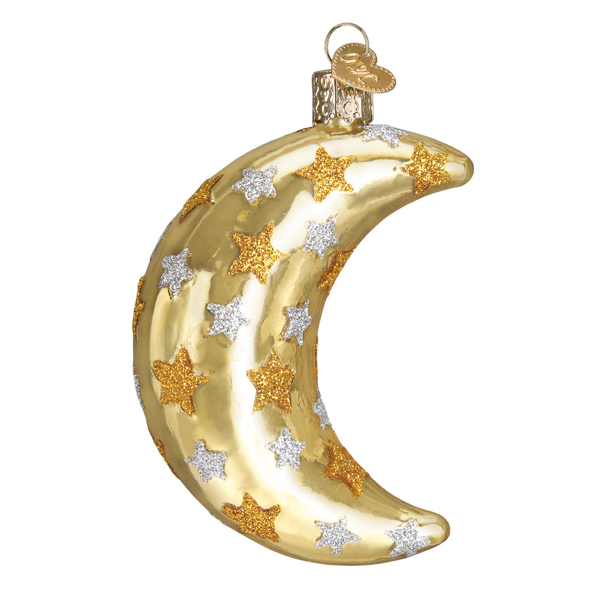 Celestial Moon Christmas Ornament
