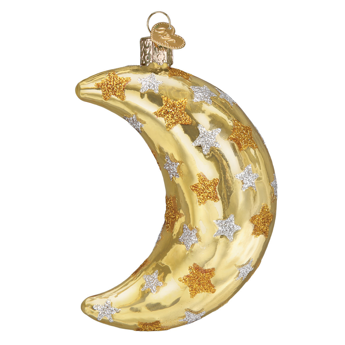 Celestial Moon Christmas Ornament