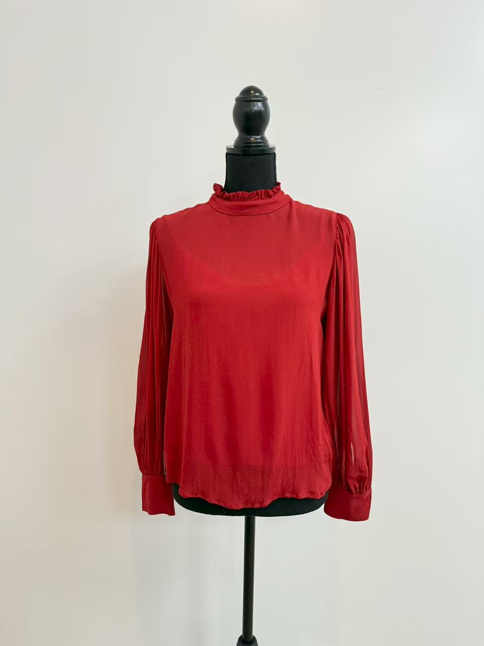J.Crew Red Two-Piece Set - Size XS - Pre-owned