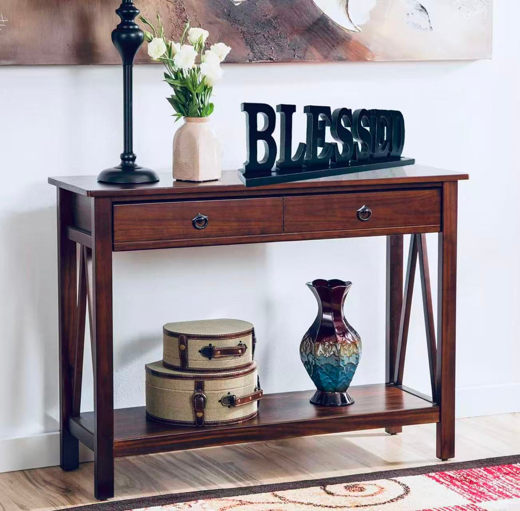 Wood Blessed Sign Home Decor Block Letter