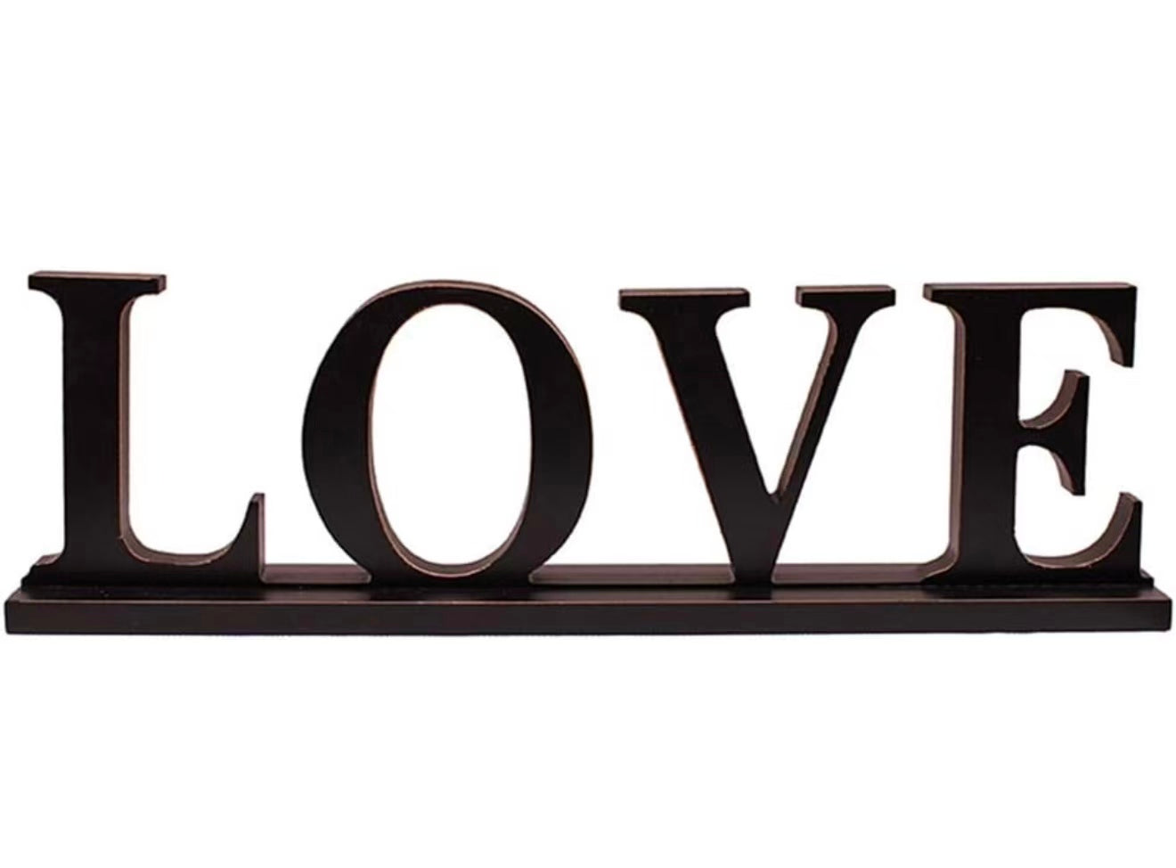 Wooden Love Sign Home Decor