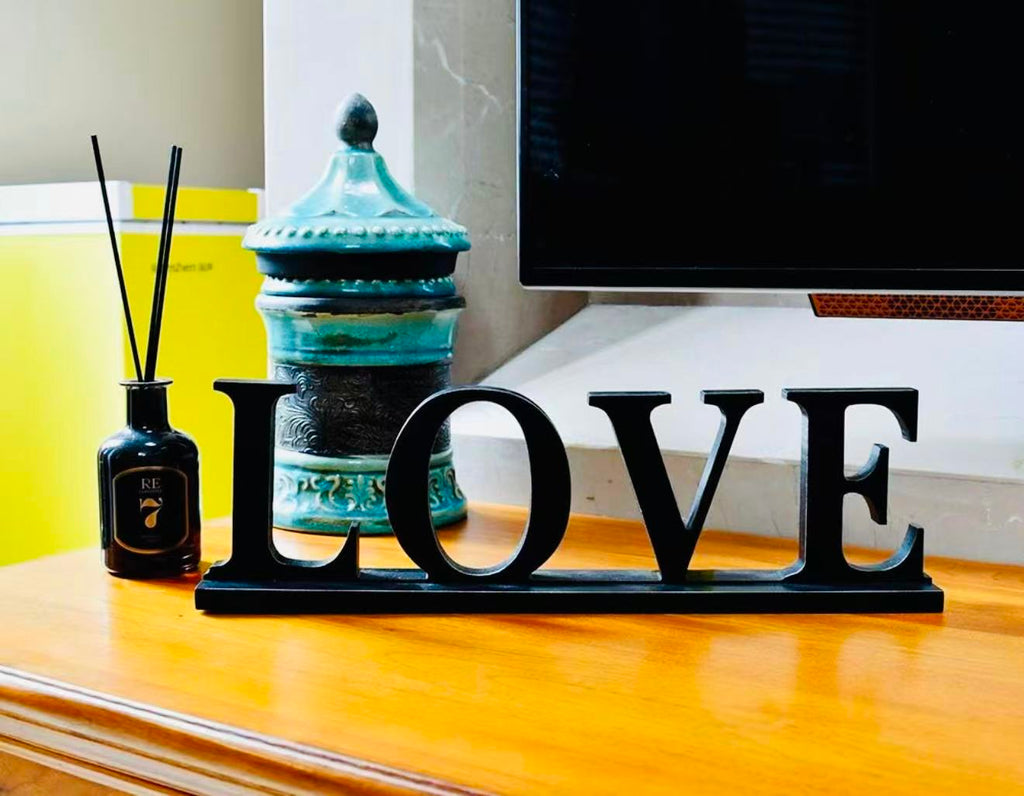 Wooden Love Sign Home Decor