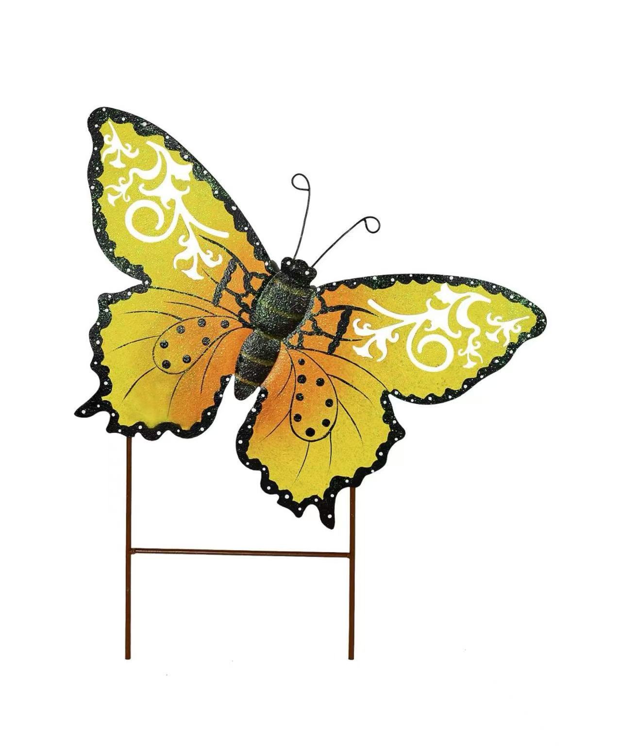 Butterfly Garden Stake Decorative Butterfly Yard Stake