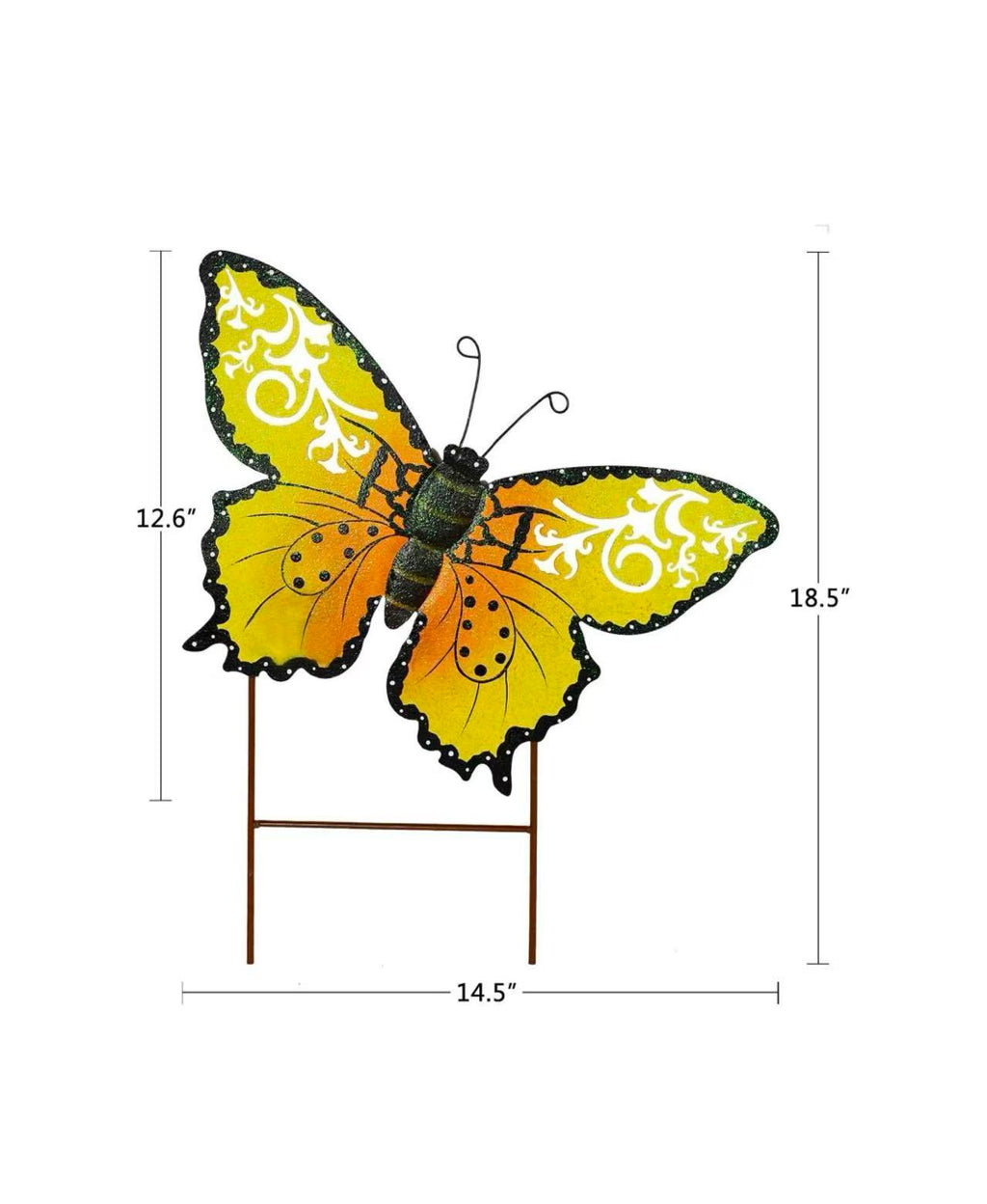 Butterfly Garden Stake Decorative Butterfly Yard Stake