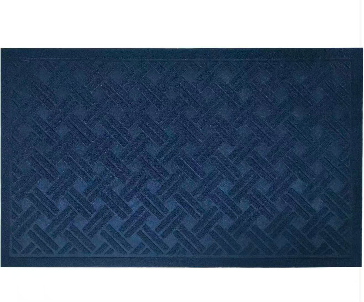 Indoor/Outdoor Doormat – Non-Slip Rubber Backing, Dirt & Mud Trapper for High Traffic Areas (Patio, Porch, Garage).